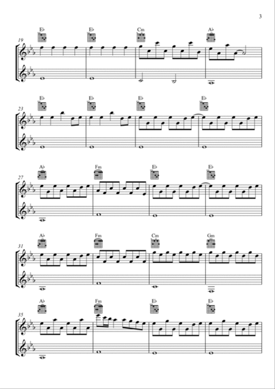 The Climb Acoustic Guitar scores gallery preview page 3