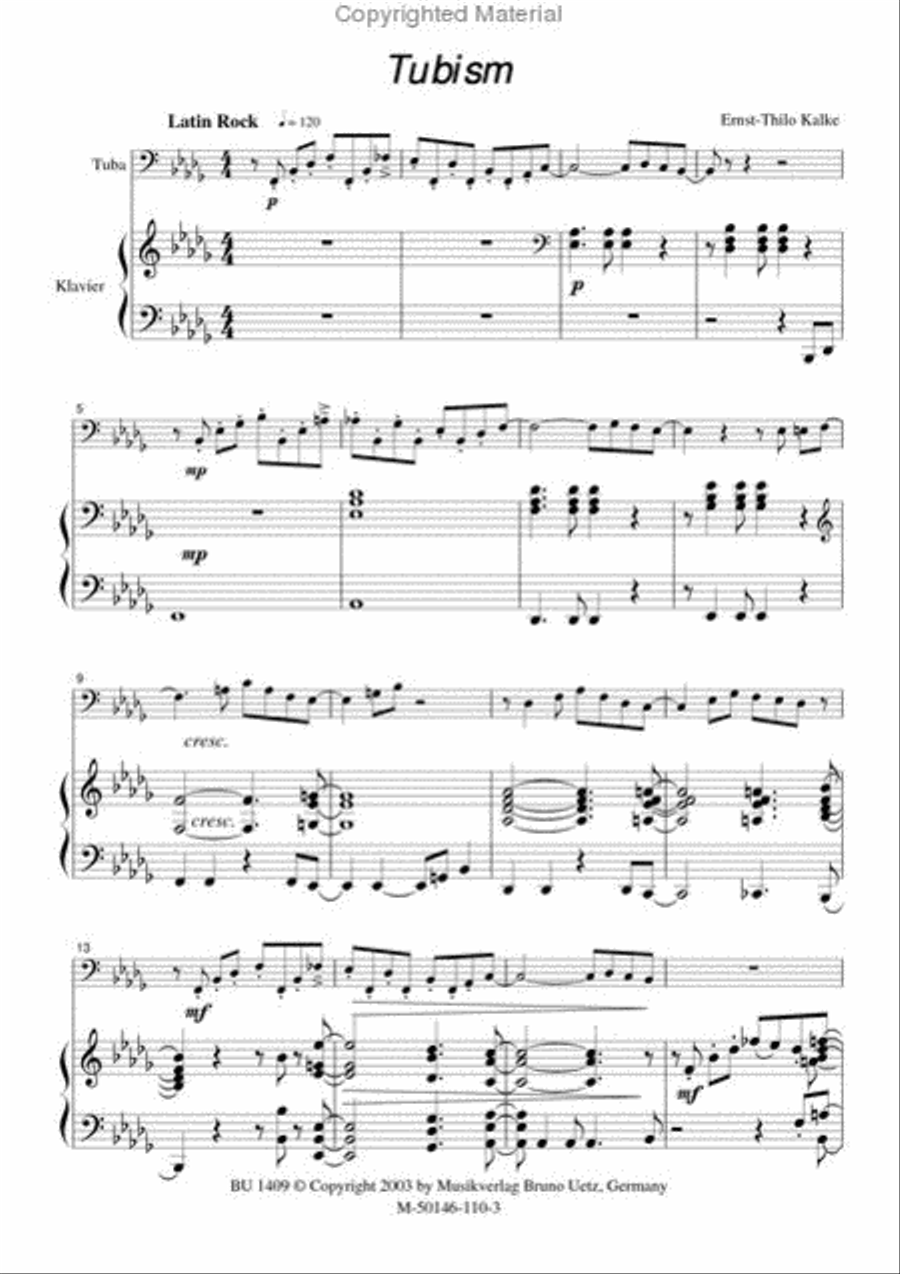 Tubism Tuba scores gallery preview page 2