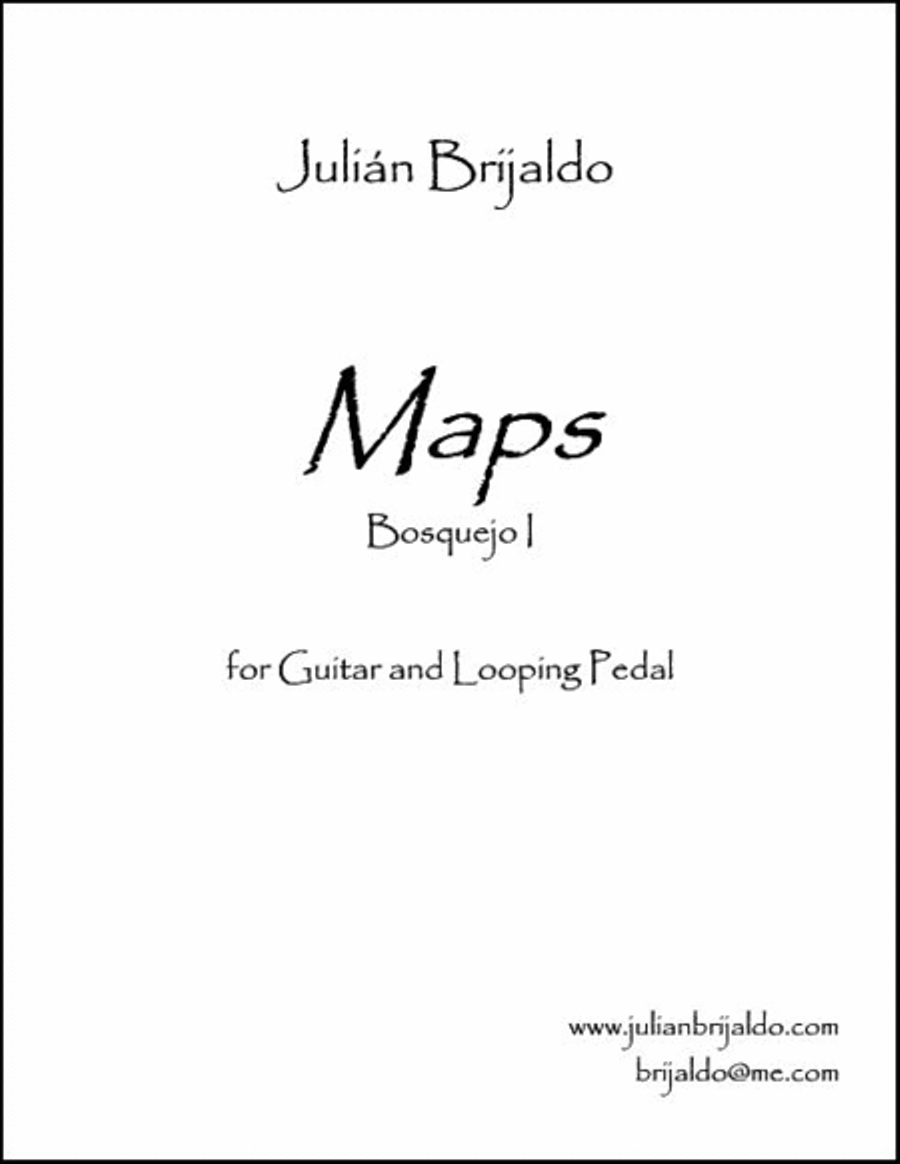 Maps Guitar Solo scores gallery preview page 3