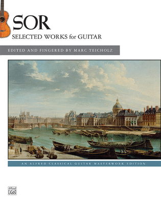 Book cover for Sor -- Selected Works for Guitar