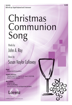 Book cover for Christmas Communion Song