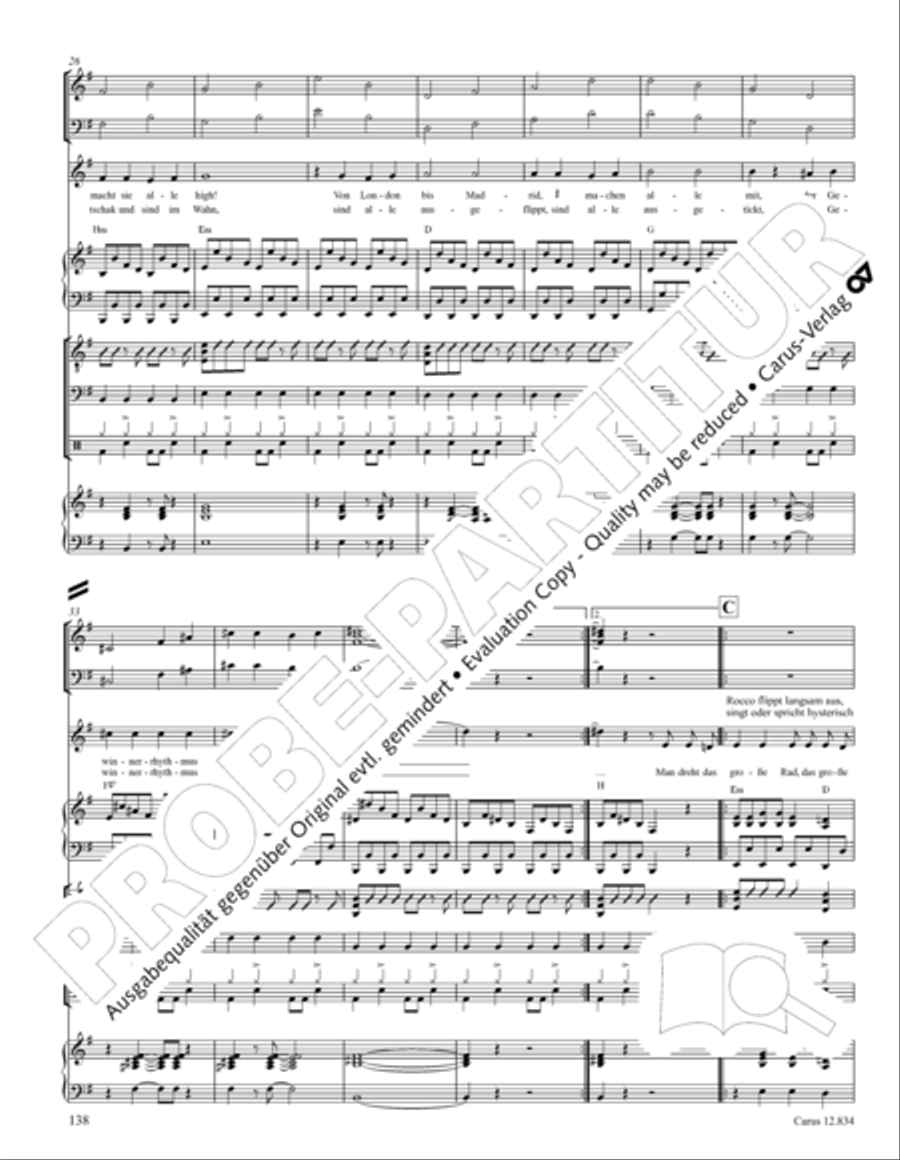 Schockorange Choir scores gallery preview page 139