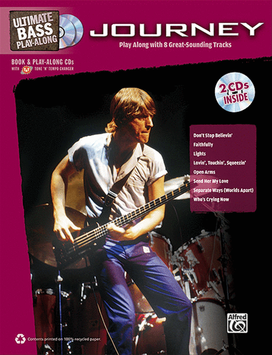 Ultimate Bass Play-Along Journey Bass Guitar Tablature scores gallery preview page 1