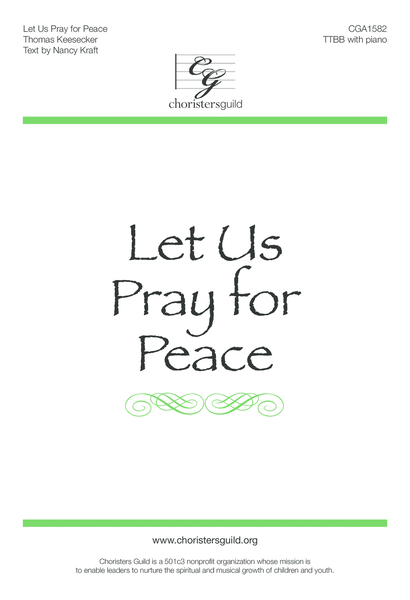 Let Us Pray for Peace (TTBB) image number null
