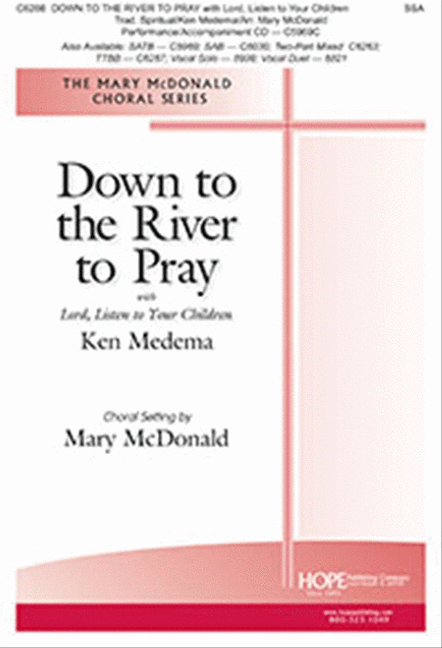 Down to the River to Pray with Lord, Listen to Your Children SSA scores gallery preview page 1