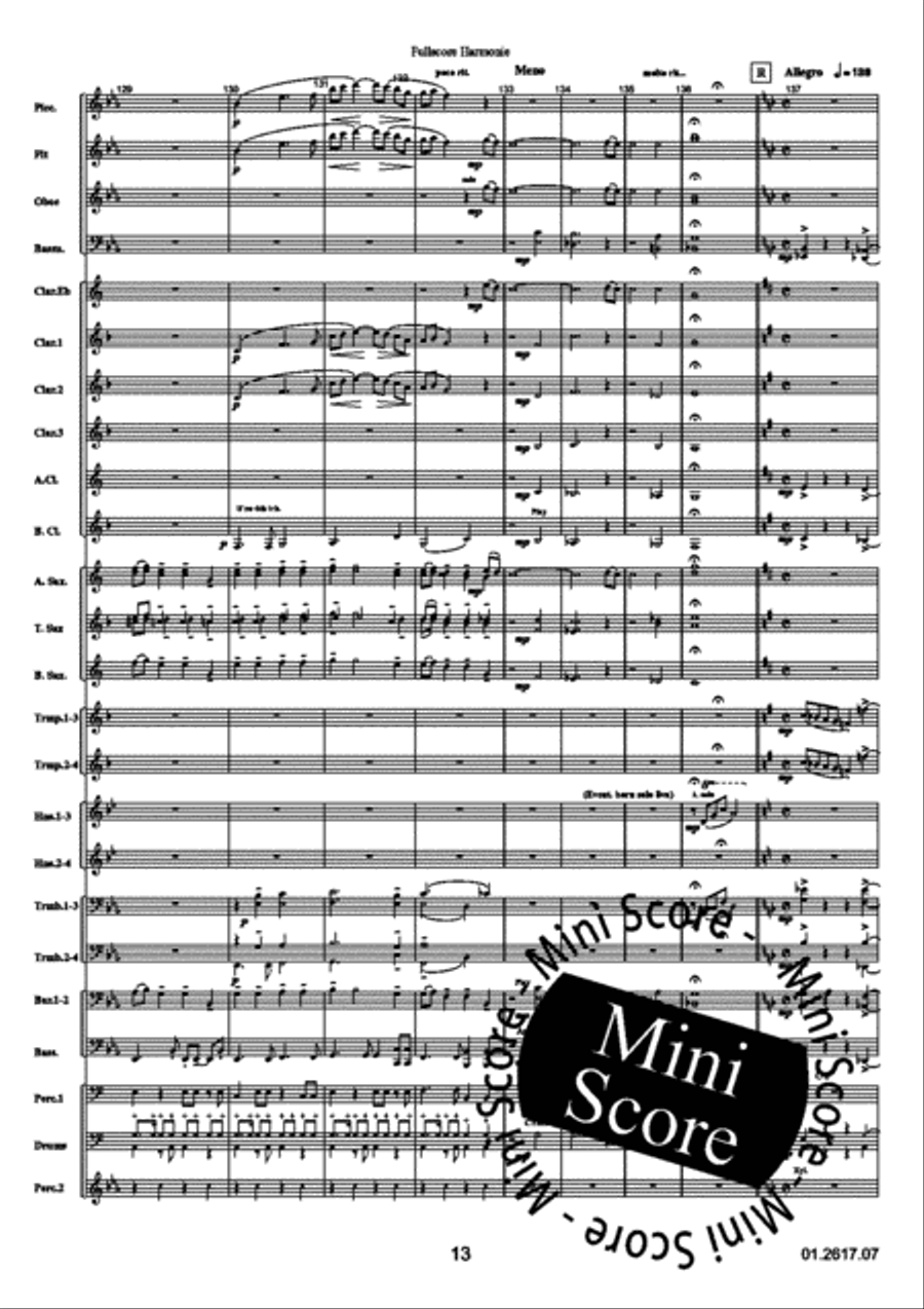 For Fans Only For Fans Only Concert Band scores gallery preview page 17