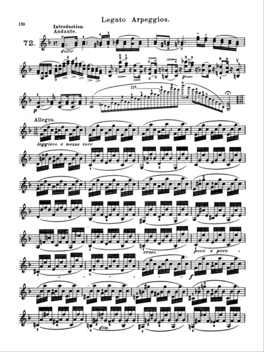 Mazas: 75 Progressive and Melodious Studies, Op. 36 Part scores gallery preview page 1