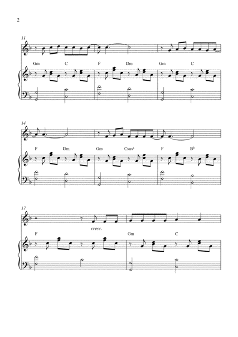 Blue Moon Piano scores gallery preview page 2