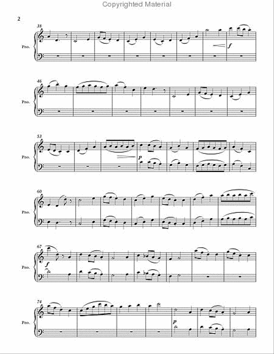 Good Tidings from the Holy Beast 4-Part scores gallery preview page 3
