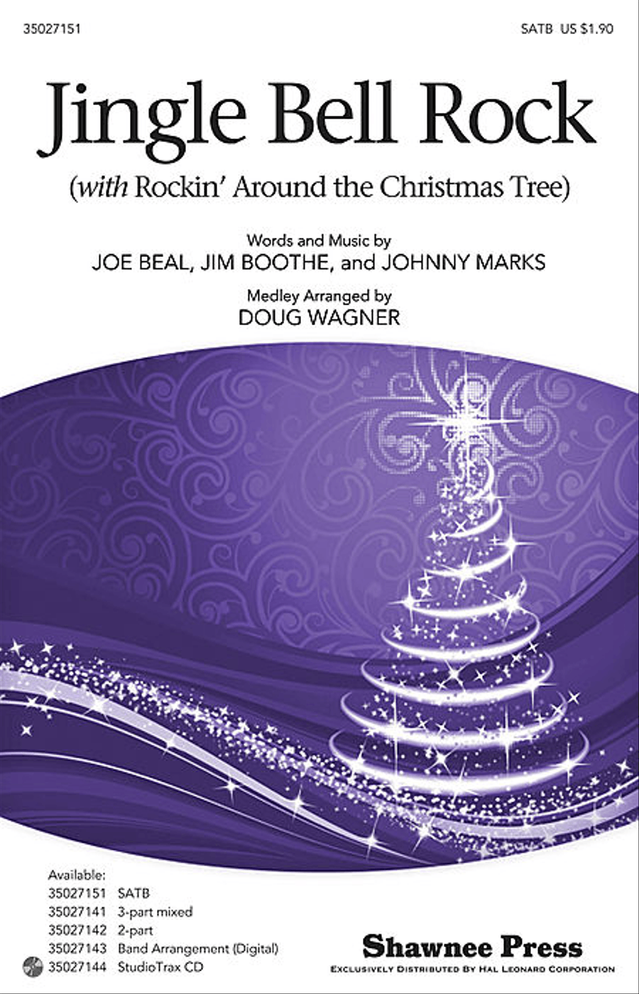 Jingle-Bell Rock Choir scores gallery preview page 1