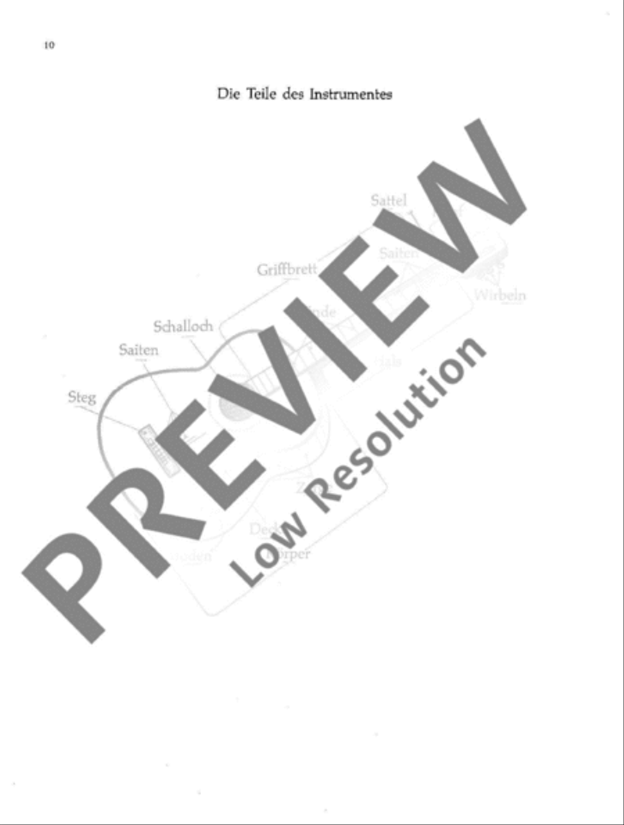 Technical Studies for Guitar Classical Guitar scores gallery preview page 11