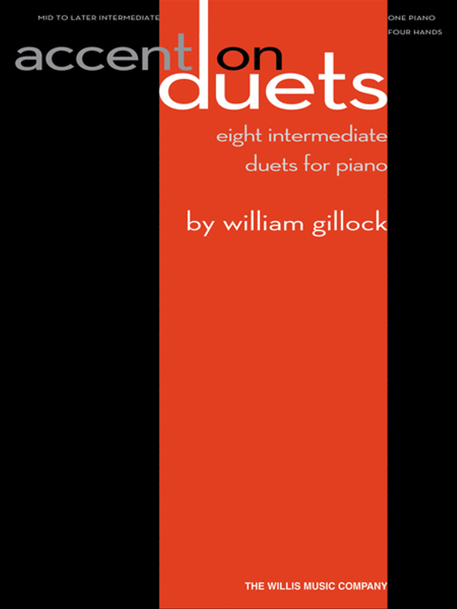 Accent on Duets 1 Piano, 4-Hands scores gallery preview page 1