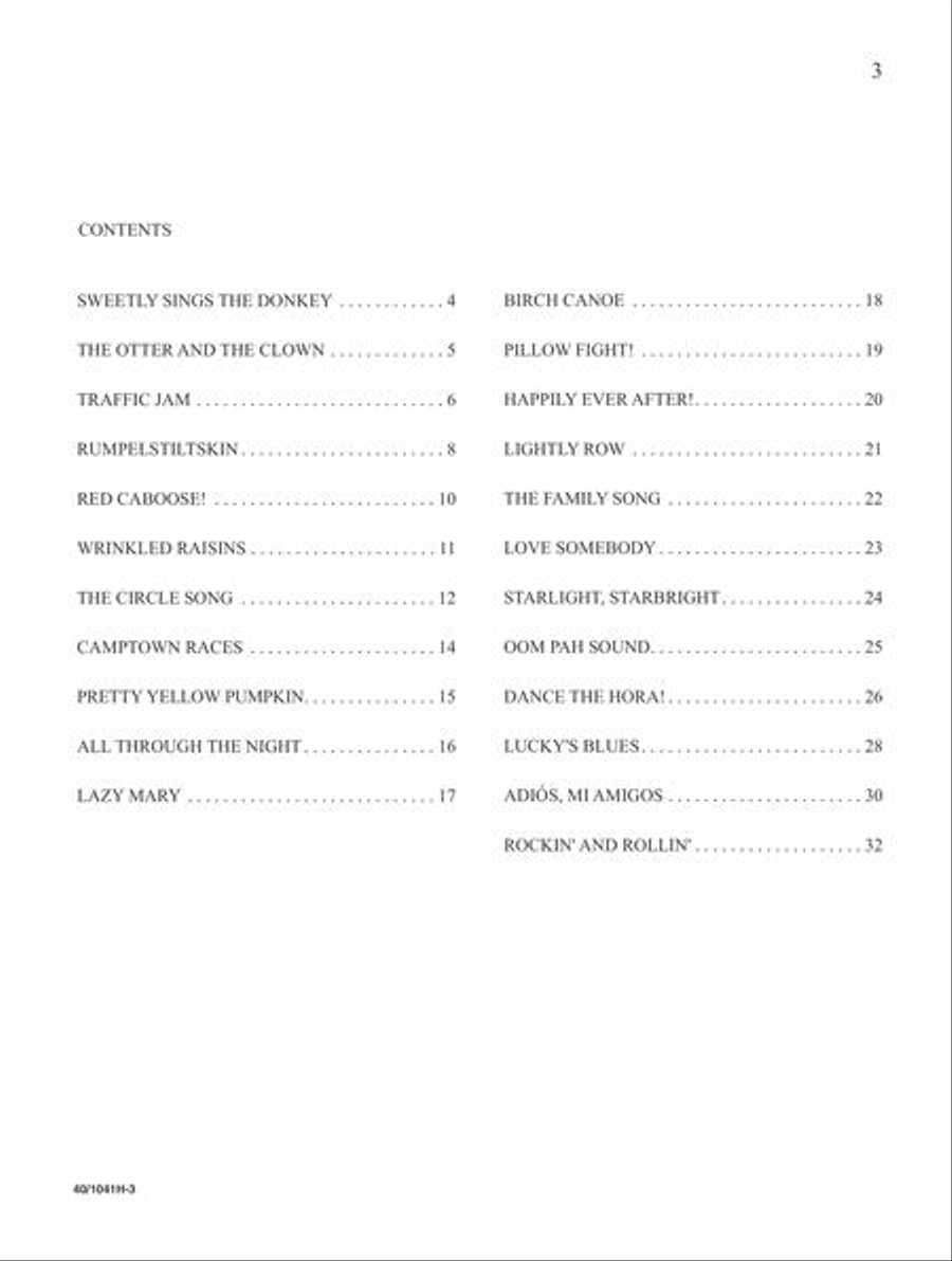 Noona Comprehensive Piano Complete Young Performer Starter Piano Method scores gallery preview page 3