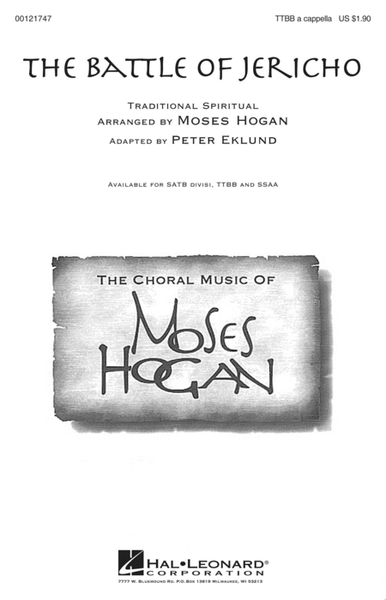 The Battle of Jericho by Moses Hogan Choir - Sheet Music