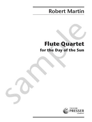 Book cover for Flute Quartet for the Day of the Sun