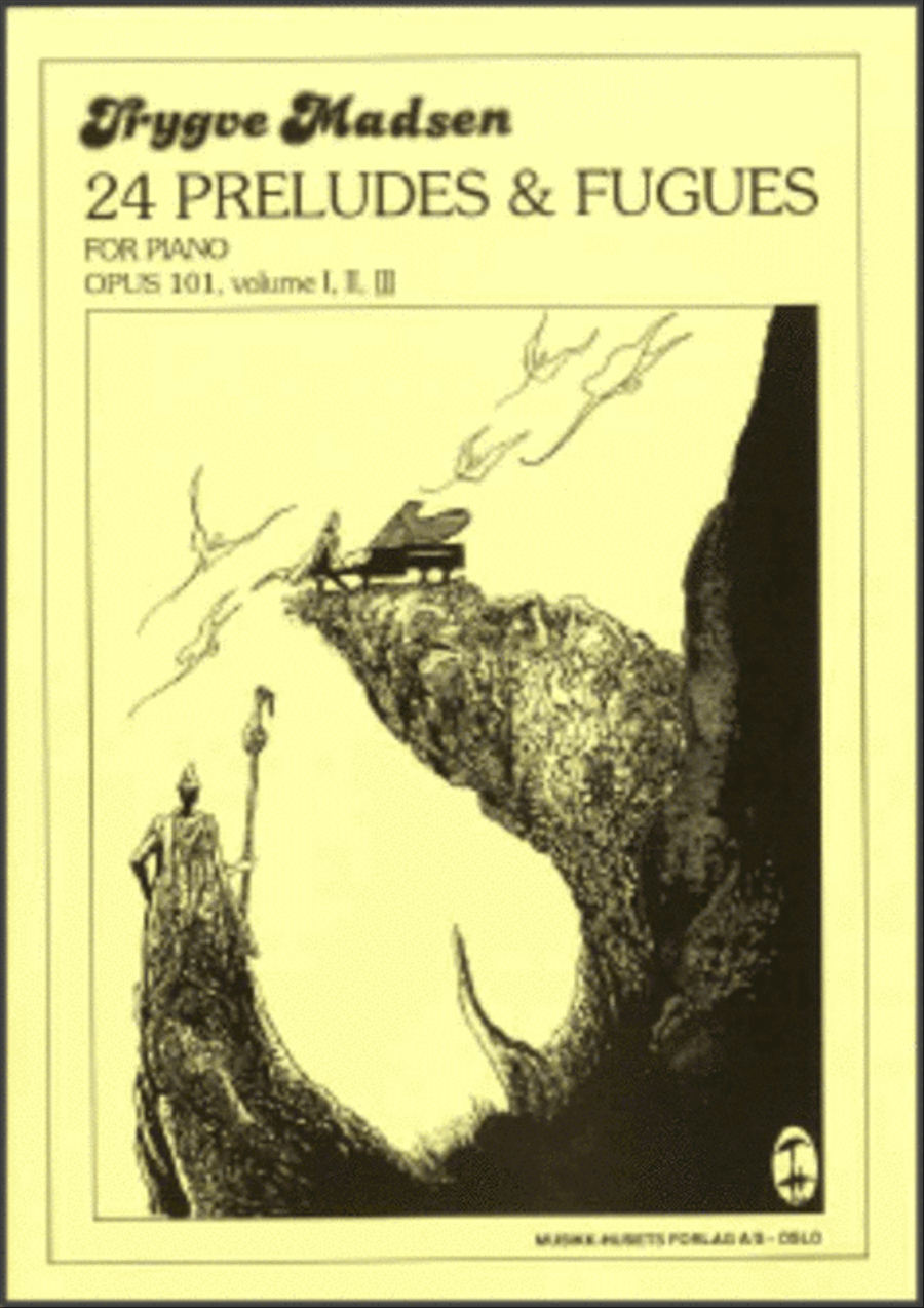 24 Preludes and Fugues 3 Op. 101 Vol. 3 Piano Solo scores gallery preview page 1