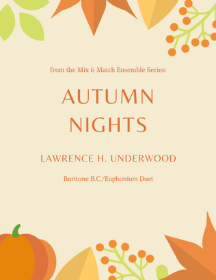 Book cover for Autumn Nights