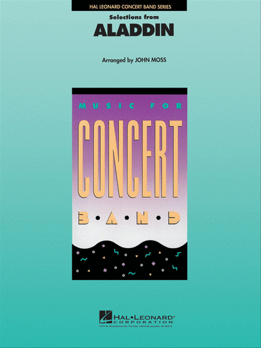 Aladdin, Selections from Concert Band scores gallery preview page 1