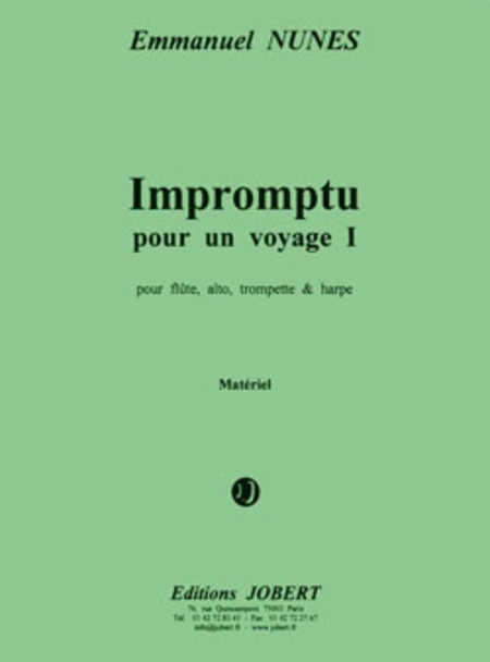 Impromptu Pour Un Voyage I