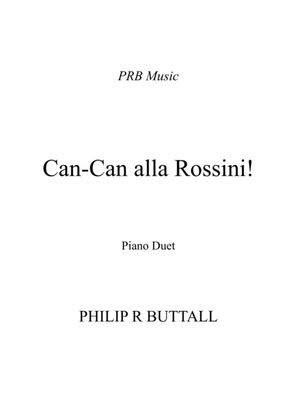 Book cover for Can-Can alla Rossini (Piano Duet - Four Hands)