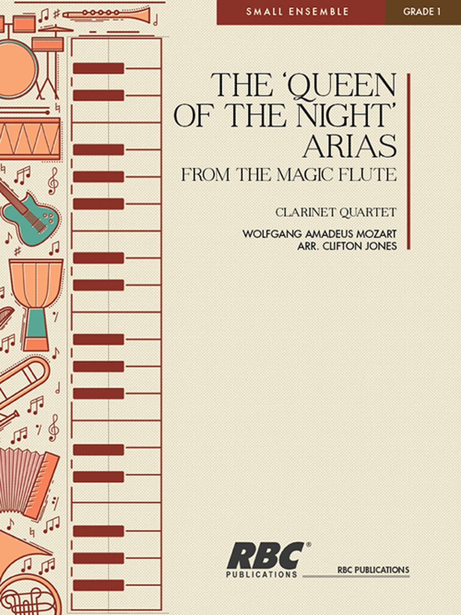 The Queen Of The Night Arias Voice Solo scores gallery preview page 1