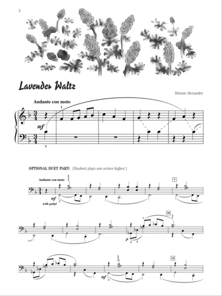 Finger Paintings, Book 3 Finger Paintings, Book 3 Easy Piano scores gallery preview page 3