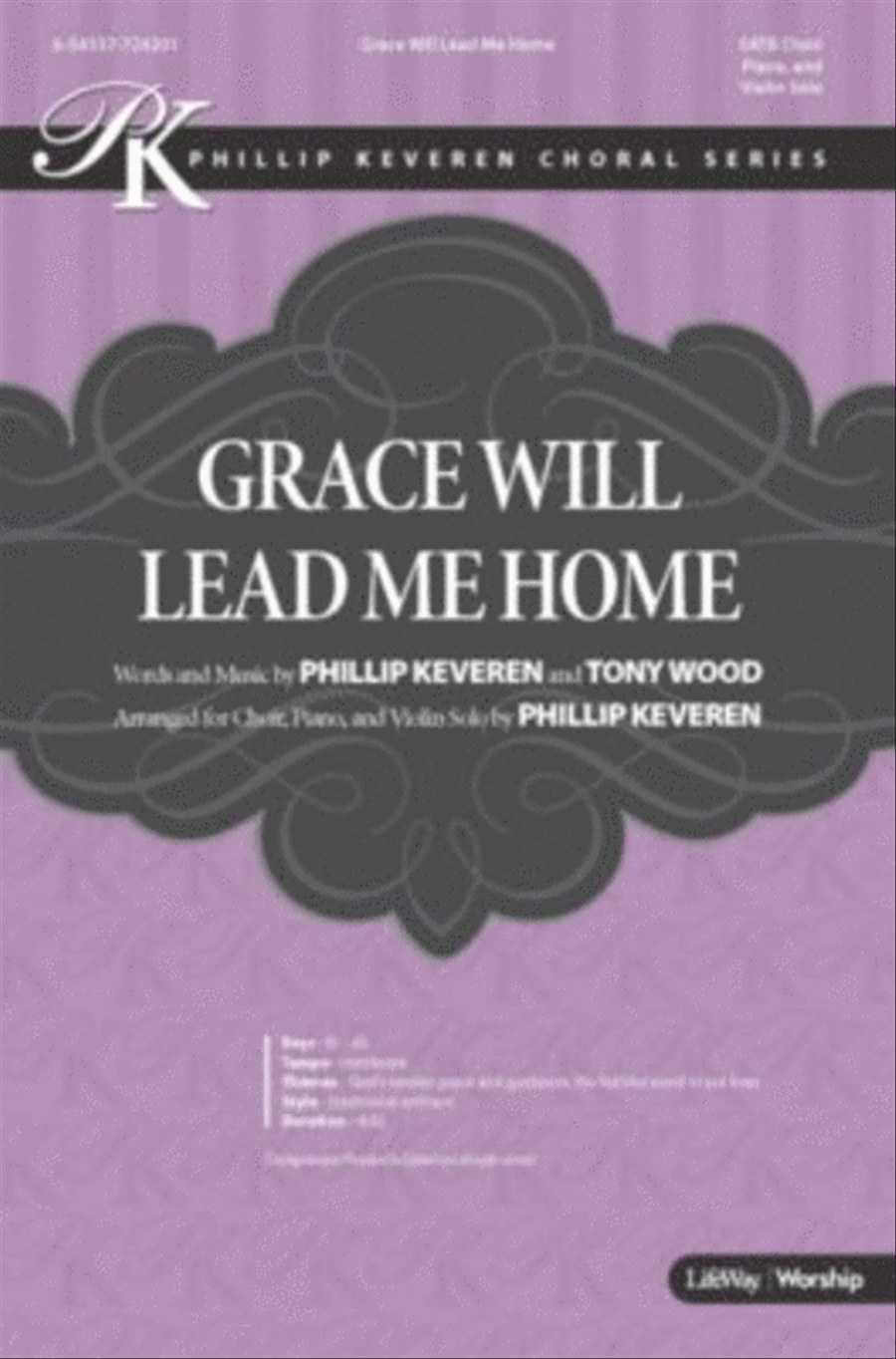 Grace Will Lead Me Home - Anthem 4-Part scores gallery preview page 1