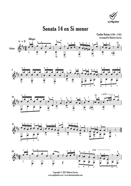 Sonata 14 en Si menor image number null