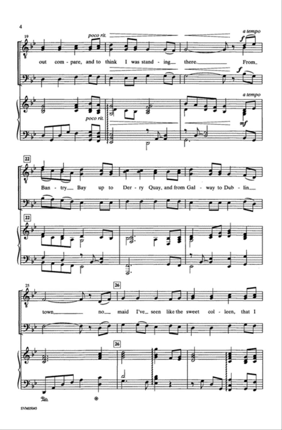Star of the County Down Star of the County Down Men's Choir scores gallery preview page 11