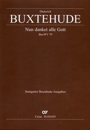 Book cover for Now thank we all our God (Nun danket alle Gott)