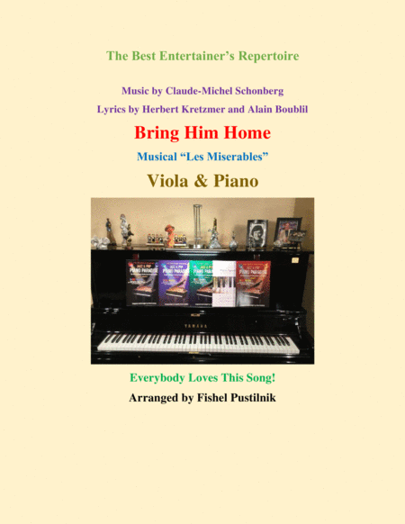 "Bring Him Home" for Viola and Piano image number null
