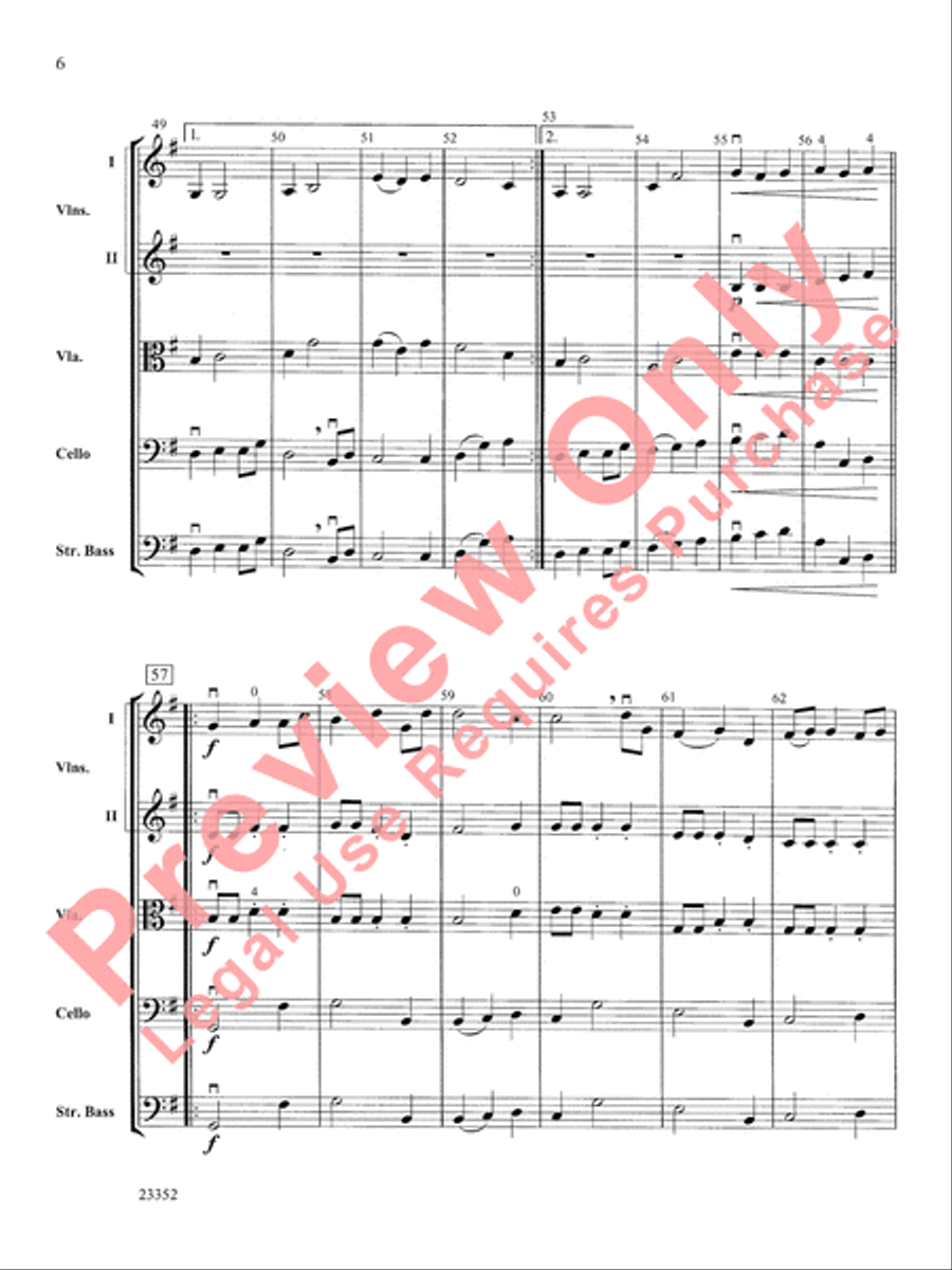 A Postcard from Tuscany String Orchestra scores gallery preview page 7