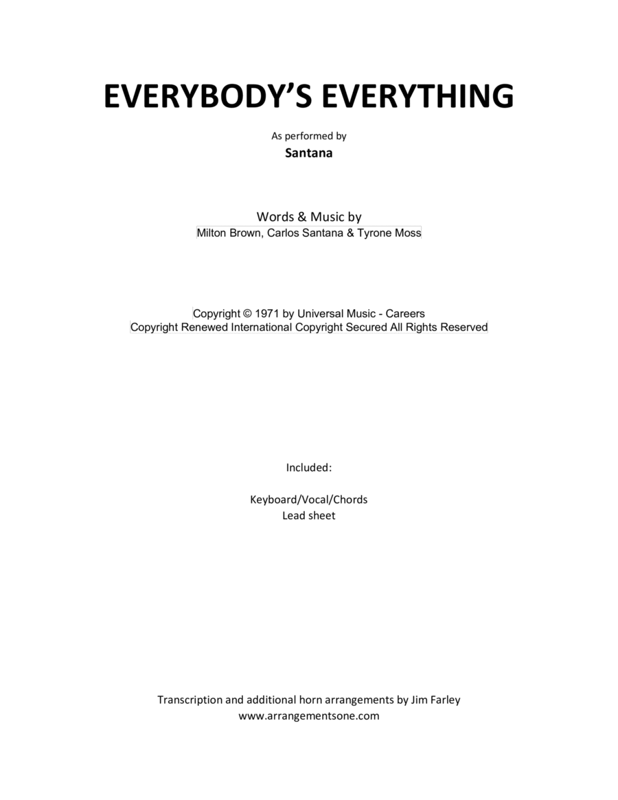 Everybody's Everything image number null