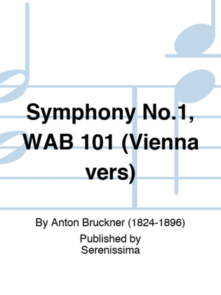 Book cover for Symphony No.1, WAB 101 (Vienna vers)