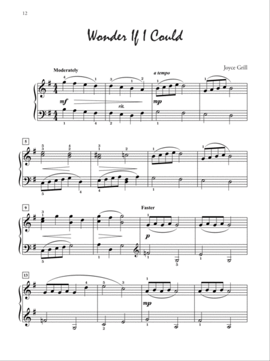 Musical Scenes and Episodes, Book 2 Piano Solo scores gallery preview page 6