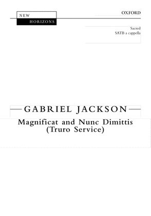 Book cover for Magnificat and Nunc Dimittis (Truro Service)