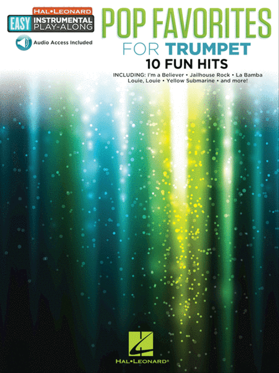 Pop Favorites - 10 Fun Hits Trumpet Solo scores gallery preview page 1