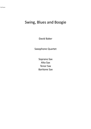 Swing, Blues and Boogie