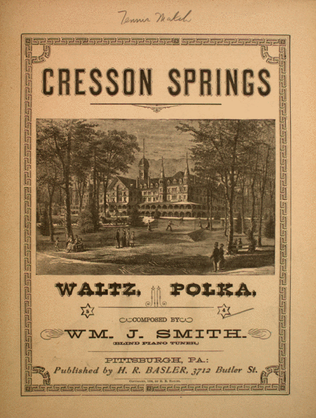 Cresson Springs. Waltz Polka