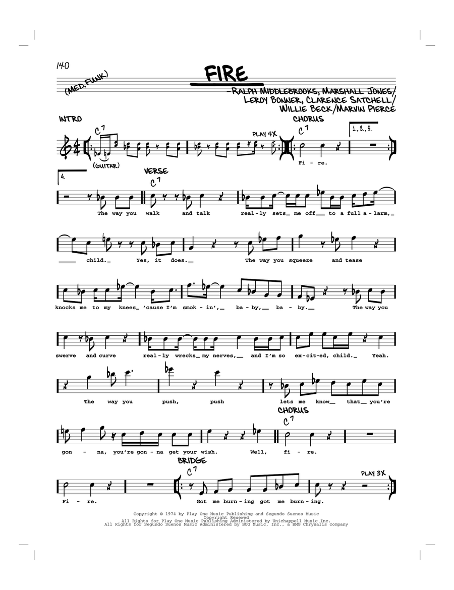 Fire Piano scores gallery preview page 1