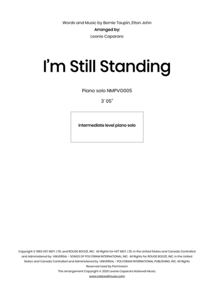 I'm Still Standing image number null
