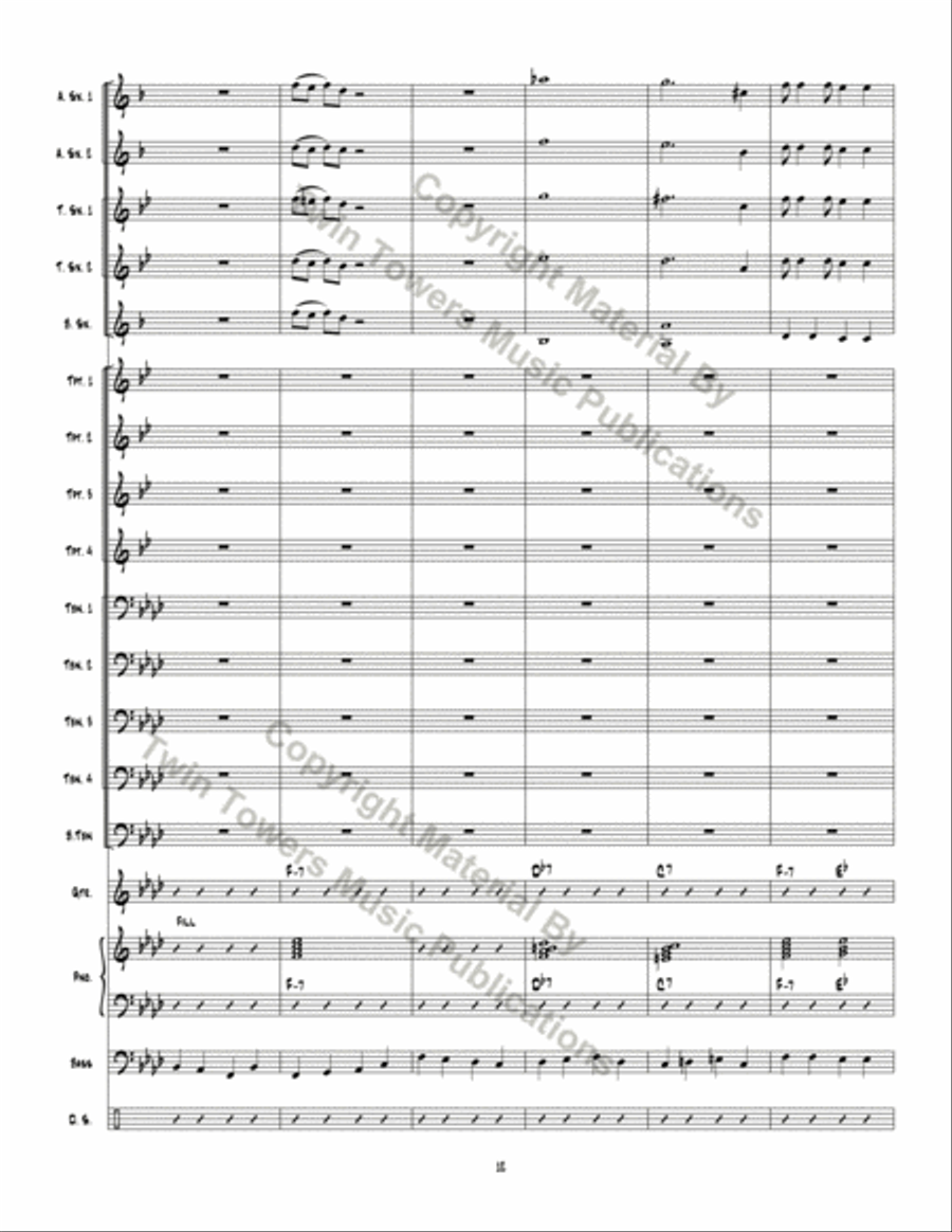 The Business The Business Jazz Ensemble scores gallery preview page 13