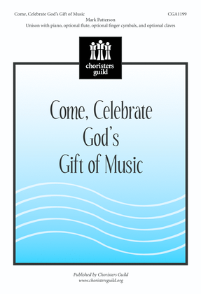 Book cover for Come, Celebrate God’s Gift of Music