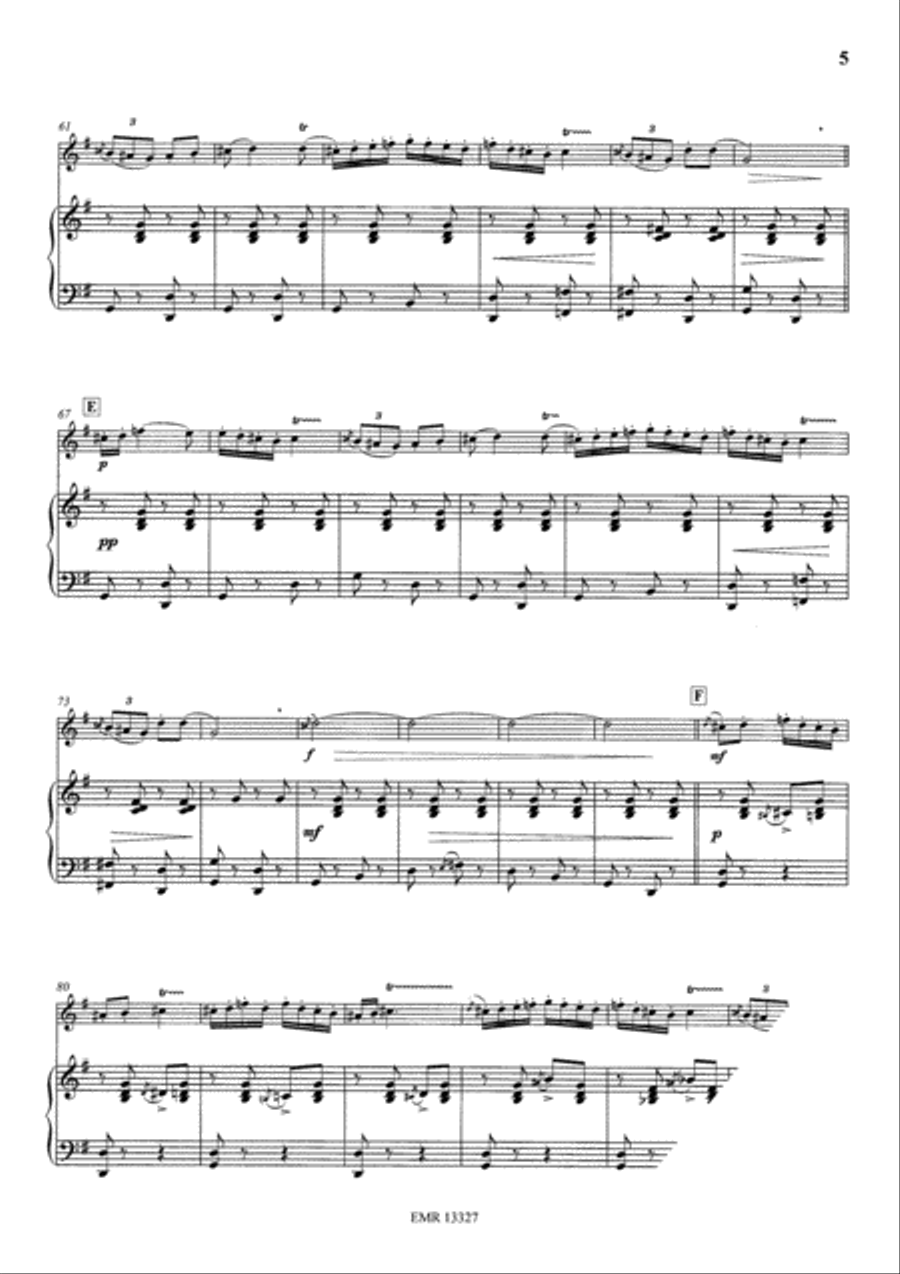 Hora Staccato Piano Accompaniment scores gallery preview page 5