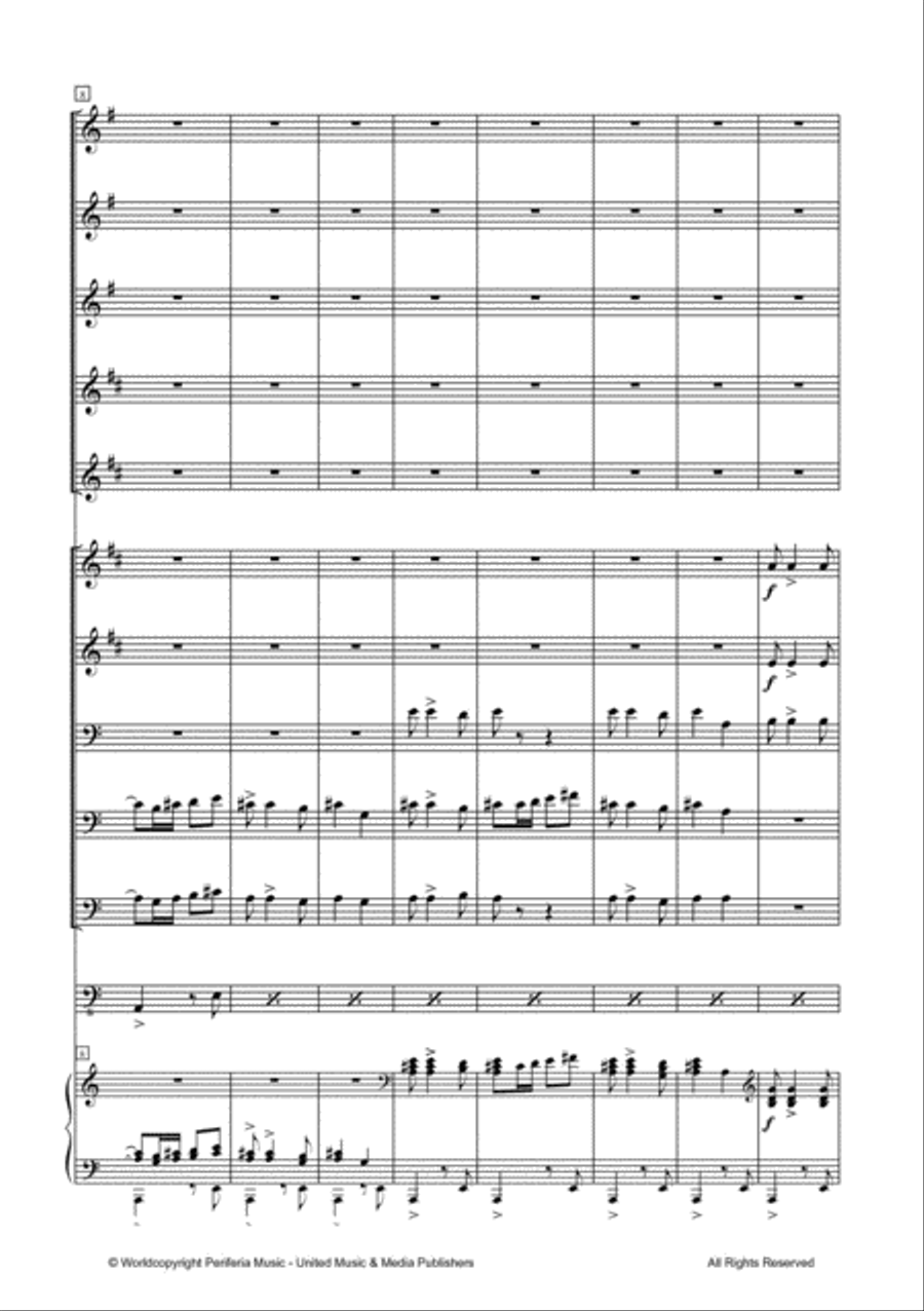 Mar de sinera instrumental per a Cobla Brass Ensemble scores gallery preview page 3