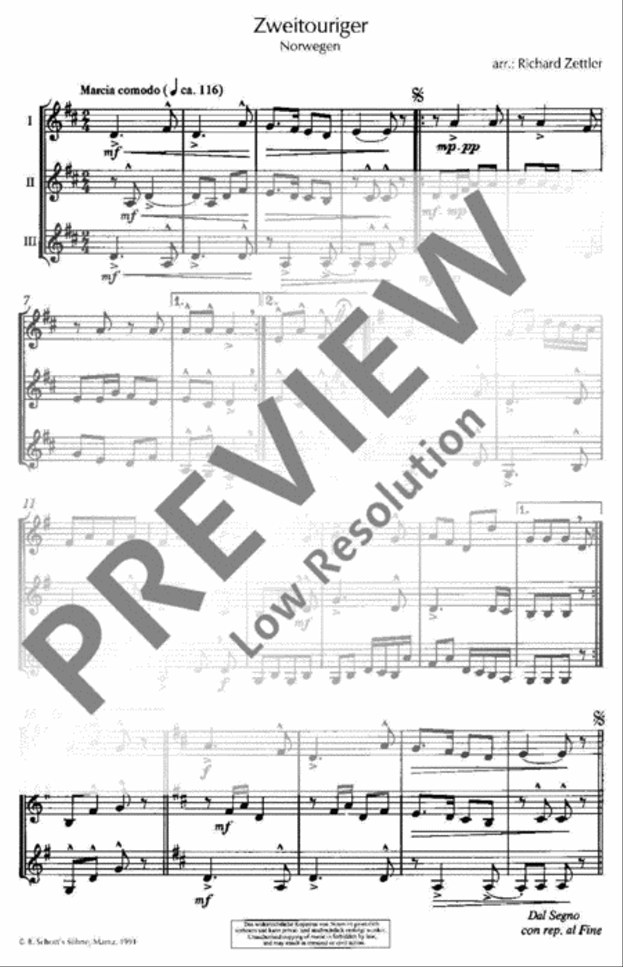 Dance Movements from Europe Performance Score scores gallery preview page 6