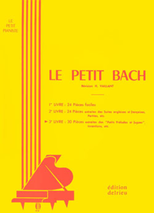 Book cover for Le petit Bach - Volume 3