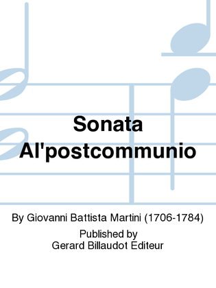 Sonata Al'Postcommunio