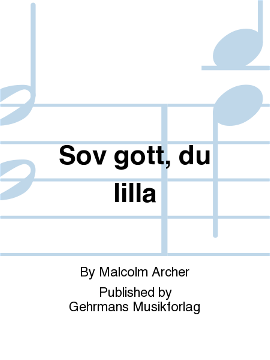 Sov gott, du lilla 3-Part scores gallery preview page 1