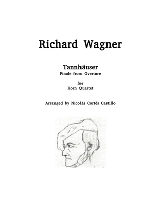 Book cover for Richard Wagner - Tannhäuser (Pilgrim's Chorus) for Horn Quartet